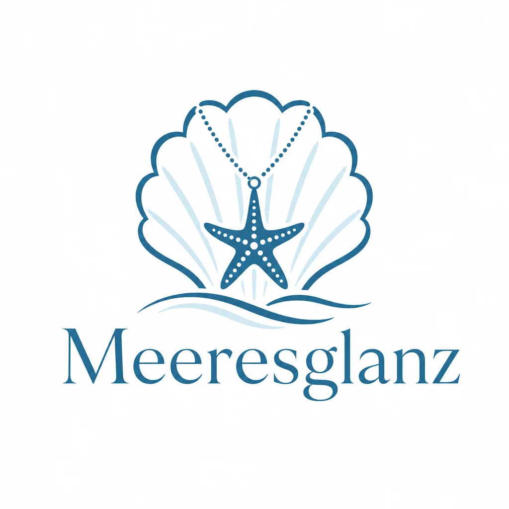 Meeresglanz Logo für Muschelschmuck